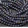 Natural Rainbow Coated Pyrite Faceted Beads Strand Length 10 Inches and Size 7mm approx.